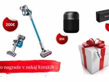 Podarimo Jimmy JV85 baterijski sesalnik in 2x Tronsmart BT zvočnik