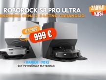 Roborock S8 Pro Ultra - RAZPRODAJA